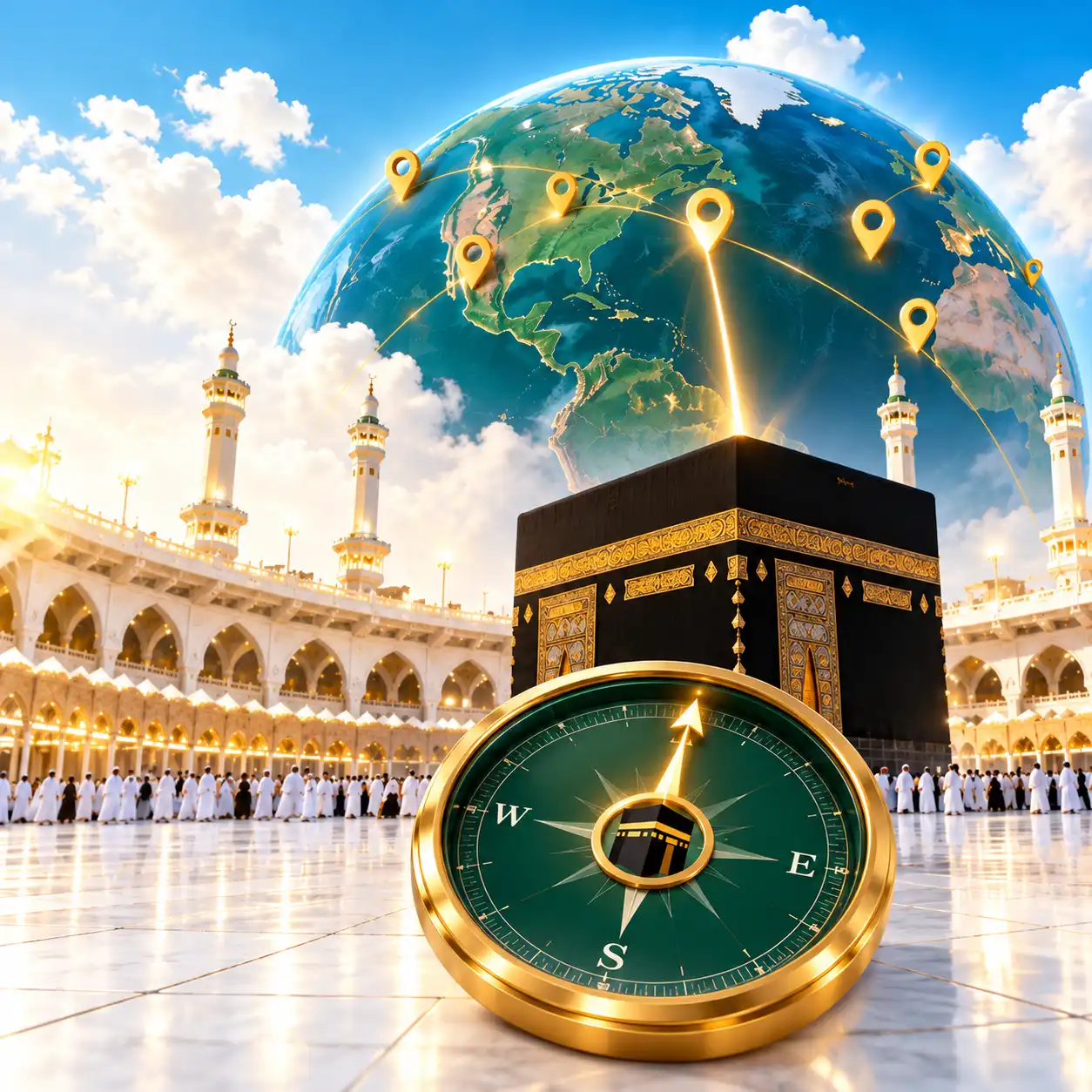 Qibla Direction by City